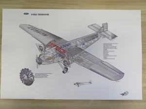 Ford Tri-Motor Diagraim - Picture 1 of 1