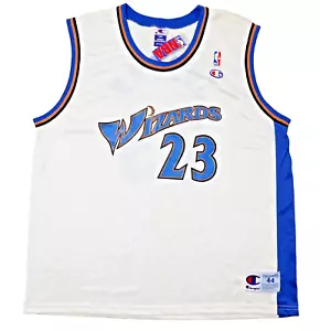 Vintage Jersey 44 Washington Wizards 23 Jordan Champion Tag NBA Basketball Large - Picture 1 of 11