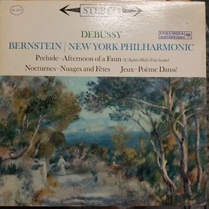 COLUMBIA STEREO MS 6271 *6-EYE* DEBUSSY PRELUDE NOCTURNES *NYPO BERNSTEIN* EX/VG - Picture 1 of 3