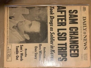 1977 "SON of SAM" David Berkowitz .44 Caliber killer original complete news - Picture 1 of 1