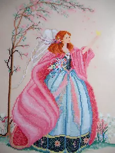 1990 Serendipity Designs Cross Stitch Leaflet WINDERMERE ANGEL From Mar Bek - Picture 1 of 2
