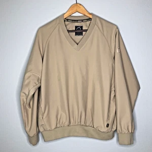 SUNDERLAND OF SCOTLAND Herren Beige Golf Windbreaker Pullover Small HERGESTELLT IN USA - Bild 1 von 10