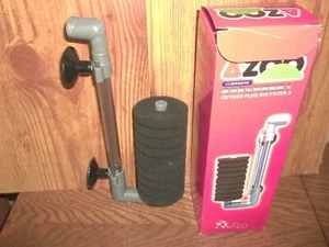 AZOO OXYGEN PLUS BIO FILTER 3, INTERNAL FOAM/SPONGE FILTER COMPLETE HAS BOX USED - Picture 1 of 3