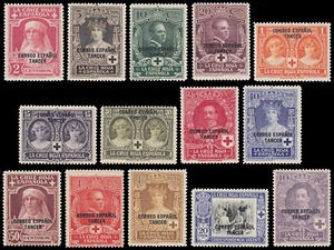 Tangier 23/36 1926 Pro Cruz Red Española Red Cross MNH - Picture 1 of 1