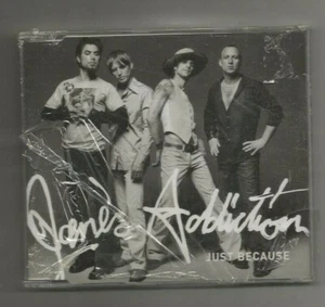 Jane's Addiction Just Because SEALED CD UK 2 trx Suffer Some (live) EMI EX cnd D - Imagen 1 de 2