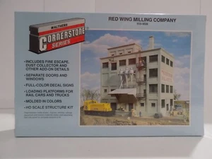 Walthers Cornerstone HO Scale Red Wing Milling Company Kit 933-3026 NIB - Picture 1 of 3