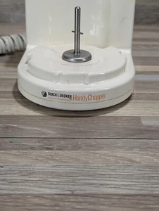 Black + Decker Handy Chopper HC20 HC-20 Work Bowl Lid - !Not For HC2000! - Picture 1 of 11