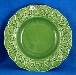 Bordallo Pinheiro: Große 14" Feiertag Servierschüssel mit Weinrebenmuster NEU    - Bild 1 von 1