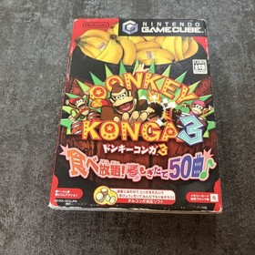 USED Donkey Konga 3 Nintendo Game cube JAPAN
