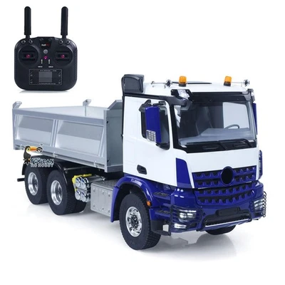 In Stock 6*6 Metal Chassis 1/14 RC Hydraulic Dumper 3348 Differential Axle Sound - Image 1 of 4