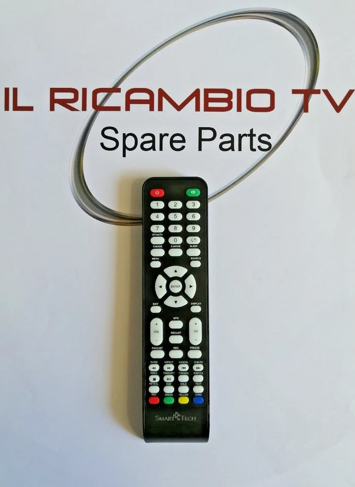 TELECOMANDO SMARTTECH HR-5IE-3 DVB-T2/S2/C  NUOVO ORIGINALE - Immagine 1 di 1