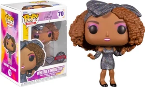 Funko 70 Whitney Houston Diamond Glitter Special Edition NEW Minor Box Dings - Picture 1 of 15
