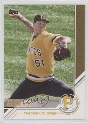 2017 Topps Topps Salute Throwback Jersey Tyler Glasnow #S-195 Rookie RC - Image 1 of 2