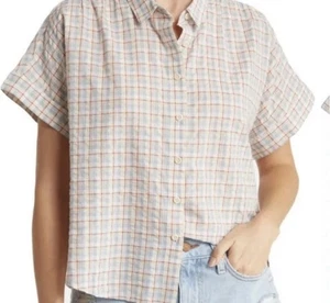 Madewell | Tops | Camisa Hilltop en Tahoe Top a Cuadros XL - Imagen 1 de 14