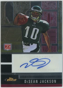 DeSean Jackson 2008 Topps Finest Rookie Auto #138 Philadelphia Eagles 30295 - Picture 1 of 3