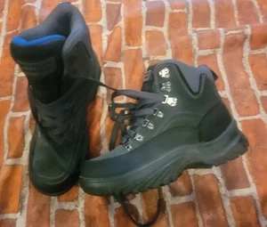 Arapaho Performance Waterproof Boots Size Sz 10.5 Guc Black Blue Mens - Picture 1 of 4
