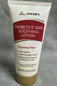 SWAN Diabetiker Hautberuhigende Lotion 5,5 Unzen parfümfrei nicht fettend trockene Haut - Bild 1 von 4