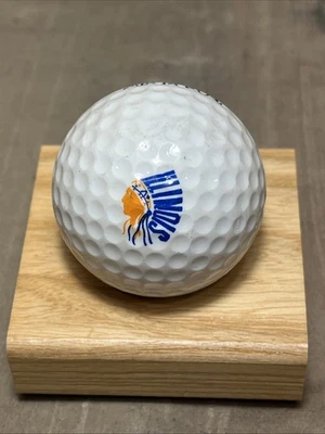 University of Illinois Fighting Illini Chief Illiniwek Logo Golf Ball Top Flite - Image 1 of 4
