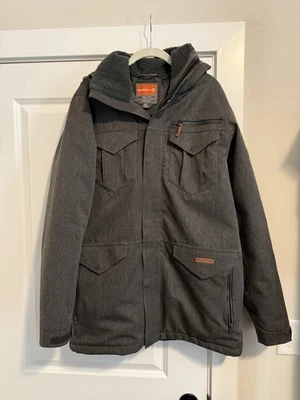 Abrigo Hombre Merrell Opti-shell Opti-cálido-gris-medio-excelente estado Foto 1 de 4