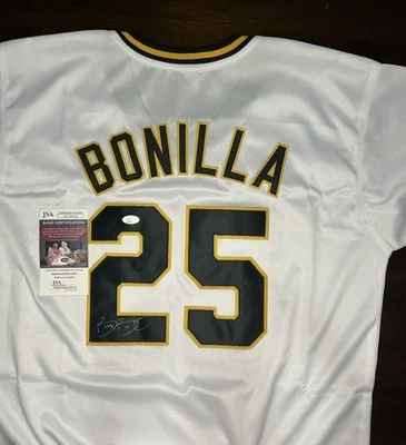 Bobby Bonilla Signed Pirates Jersey - JSA Authenticated - Auto - Image 1 of 4