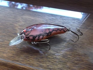 Older Bomber Shallow Flat A XC4 Brown Crayfish - Picture 1 of 4