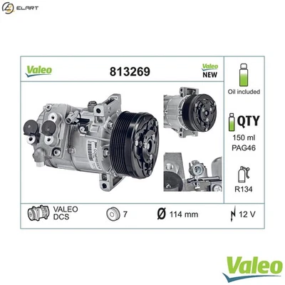 COMPRESSOR AIR CONDITIONING 813269 FOR SUZUKI GRAND/VITARA/XL-7/II/NOMADE/SUV - Image 1 of 4