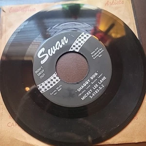 45 RPM Mickey Lee Lane SWAN 4183 Shaggy Dog / Oo Oo VG - Imagen 1 de 2