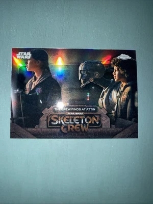 2025 Topps Chrome Star Wars Skeleton Crew #SC-20 The Crew Finds At Attin - Image 1 of 4