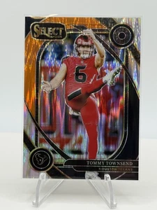 Tommy Townsend 2024 Panini Select Black & Orange Prizm Shock 296 - Picture 1 of 2