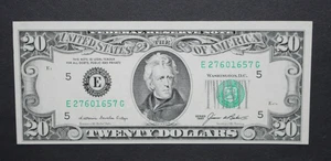 1985 $20 Federal Reserve Note, Richmond, About Uncirculated, F-2075E - Picture 1 of 8