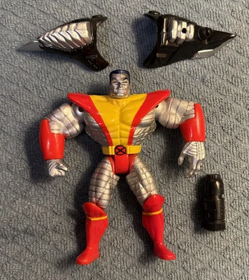 De colección 1996 ToyBiz Marvel X-men Brigada de Batalla Coloso 6" *Armadura de Hombro Rota Foto 1 de 2
