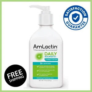 AmLactin Tägliche feuchtigkeitsspendende Körperlotion, spendet sofort Feuchtigkeit, 7,9 Unzen ORIGINAL - Bild 1 von 7