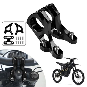 For SUR-RON Light Bee X For Segway X260 Handlebar Bar Riser Mount Bracket Black - Picture 1 of 11