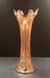 Fenton Carnival Diamond and Rib Marigold Vase - MINT - Bild 1 von 1