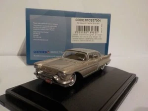 Model Car - Cadillac Eldorado Hard Top - 1957 Sandalwood - 1/87 - New - Oxford 8 - Picture 1 of 4