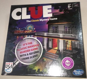 Clue 2013 The Classic Mystery Game with A Second Crime Scene NEW Factory Sealed - Picture 1 of 4