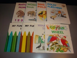 Early World of Learning Book Lot Sing Word Match the Numbers Homeschool Teacher - Picture 1 of 5