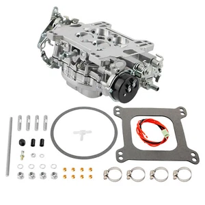 4 Barrel Carburetor Carb Kit w/ GasketFor 1406 Performer 600 CFM Electric Choke - Foto 1 di 11