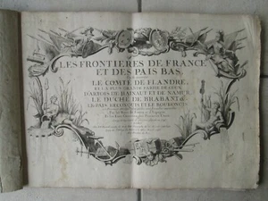 ATLAS XVIII° DES PAYS-BAS, Flandre, Hainaut, Namur, Brabant. 27 planches. - Picture 1 of 24