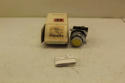 Cutler Hammer 10250T23Y Pulsador Amarillo Nuevo En Caja Foto 1 de 4
