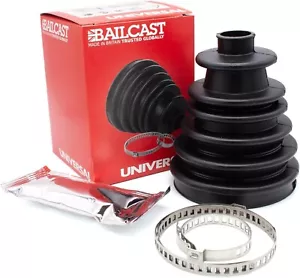New 18 Universal Split Constant Velocity Joint Gaiter Boot Replacement Kit Black - Picture 1 of 3