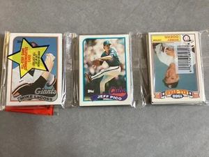 1989 Topps Rack Pack Sealed 42 Card Mixed Pack-New/Unopened: Dunston - Picture 1 of 2