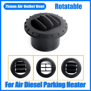 Tubo flessibile condotto riscaldamento diesel 75 mm scarico sfiato girevole@ - Foto 1 di 9