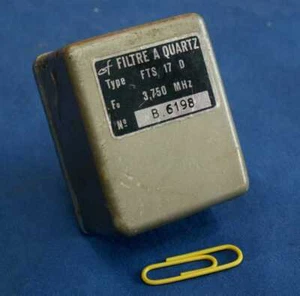 Filter à Quarz FTS 17 D Quarzfilter 3.750 MHz - Bild 1 von 2