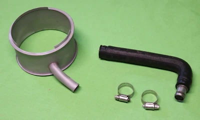 Conjunto elevador filtro filtro filtro filtro filtro espaciador carburador Chevrolet GMC 1967-72 OEM Foto 1 de 4