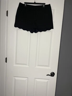 Pantalones Cortos Ellie Talla 12 Negros Con Costuras  Foto 1 de 2