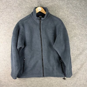 Lowe Alpine Fleece Jumper Womens Size Large Grey Full Zip Sweatshirt High Neck - Picture 1 of 10