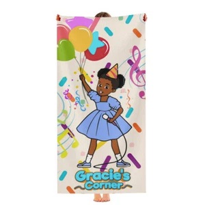 Gracies Corner Beach Towel Quick Drying Microfiber 30"x60" Birthday Gift - Picture 1 of 8
