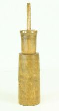= Antique 19th c. Miniature Carved Wooden Butter Churn Treenware for Doll House 