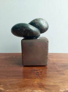 Eisen und Stein Skulptur iron and stone Axel Pelzer - Bild 1 von 13